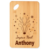 Planche à découper cadeau Noël famille amis papa maman mamie papi, idée cadeau apéro et cuisine, Secret Santa