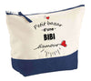 Pochette Trousse Fête des Mères Fêtes des Pères Mamie Papi Famille Idée Cadeau anniversaire Noël Travail Boulot Métier Départ Retraite Collègue Femme Homme
