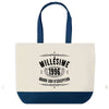 Sac de shopping bleu Millésime 1996