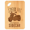 Planche bambou gravée personnalisée femme homme idée cadeau Fête des Mères Fête des Pères apéro papa maman prénom cuisine plateau fromage
