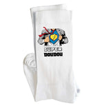 Chaussettes originales en coton, idée cadeau drôle tendance mère maman papa père mamie papi anniversaire noel 