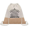 Sac Fête des Pères Papi Papa Cadeau anniversaire Noël Travail Boulot Métier Départ Retraite Collègue Homme cabas shopping plage