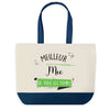 Sac de shopping bleu Meilleur Mec de tous les temps