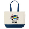 Sac de shopping bleu Super Bébé