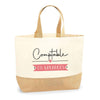 Sac Jute Fête des Mères Fêtes des Pères Mamie Papi Famille Idée Cadeau anniversaire Noël Travail Boulot Métier Départ Retraite Collègue Femme Homme