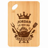 Planche bambou gravée personnalisée homme idée cadeau Fête des Pères apéro 30×20 prénom cuisine plateau fromage anniversaire noel papa papi 