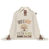 Sac à dos avec pochette J'peux pas Généalogie
