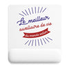 Tapis de souris ergonomique avec repose-poignet, accessoire bureau pour femme et homme, fête des pères, cadeau pas cher, idée cadeau fête des mères, secret santa, départ à la retraite, télétravail et gaming