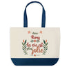 Sac Fête des Mères Mamie Famille Idée Cadeau anniversaire Noël Travail Boulot Métier Départ Retraite Collègue Femme cabas shopping plage