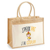 Sac Fête des Mères Mamie Famille Idée Cadeau anniversaire Noël Travail Boulot Métier Départ Retraite Collègue Femme cabas shopping plage Homme Papa Papi Pères Frère