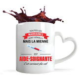 Mug personnalisé, idée cadeau pour maman, femme collègue saint valentin Noël, anniversaire, fête des mères Secret Santa