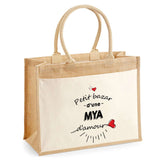 Sac Fête des Mères Mamie MAman Soeur Femme Famille Idée Cadeau anniversaire Noël Travail Boulot Métier Départ Retraite Collègue Femme cabas shopping plage