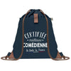 sac a dos femme bleu coton recycle avec pochette cadeau original pour collegue amie prof ou soeur idee cadeau femme noel anniversaire secret santa ou depart a la retraite sac pratique chic et ecoresponsable design breton elegant