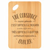 Planche bambou gravée personnalisée femme idée cadeau Fête des Mères apéro 30×20 prénom cuisine plateau fromage anniversaire noel maman mamie