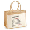 Sac Fête des Mères Mamie MAman Soeur Femme Famille Idée Cadeau anniversaire Noël Travail Boulot Métier Départ Retraite Collègue Femme cabas shopping plage
