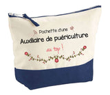 Pochette Trousse Fête des Mères Fêtes des Pères Mamie Papi Famille Idée Cadeau anniversaire Noël Travail Boulot Métier Départ Retraite Collègue Femme Homme