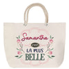 Sac Fête des Mères Mamie Famille Idée Cadeau anniversaire Noël Travail Boulot Métier Départ Retraite Collègue Femme cabas shopping plage