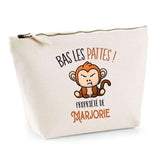 Trousse pochette de rangement maquillage Fête des Mères Mamie Famille Idée Cadeau anniversaire Noël Travail Boulot Métier Départ Retraite Collègue Femme