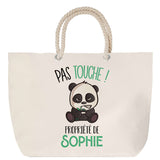 Sac Fête des Mères Mamie Famille Idée Cadeau anniversaire Noël Travail Boulot Métier Départ Retraite Collègue Femme cabas shopping plage