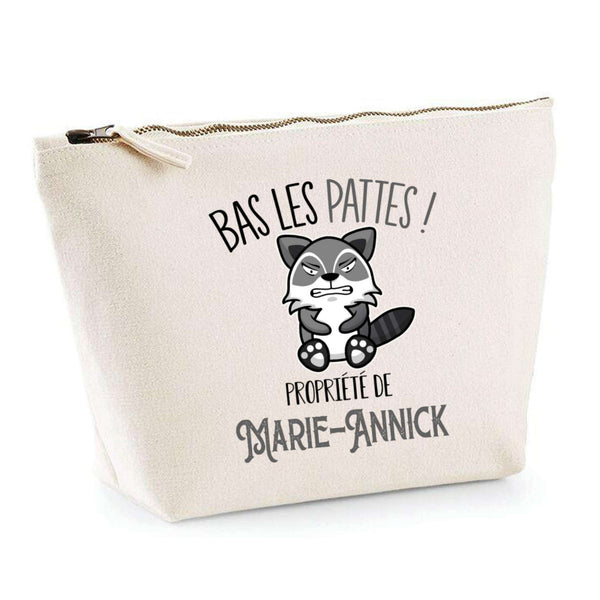 Trousse pochette de rangement maquillage Fête des Mères Mamie Famille Idée Cadeau anniversaire Noël Travail Boulot Métier Départ Retraite Collègue Femme