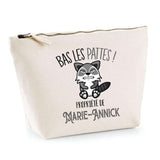 Trousse pochette de rangement maquillage Fête des Mères Mamie Famille Idée Cadeau anniversaire Noël Travail Boulot Métier Départ Retraite Collègue Femme
