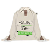 Sac à dos avec pochette Meilleur Frère de tous les temps