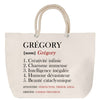 Sac Fête des Mères Mamie Famille Idée Cadeau anniversaire Noël Travail Boulot Métier Départ Retraite Collègue Femme cabas shopping plage