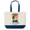 Sac de shopping bleu J'peux pas Montagne