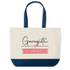 Sac de shopping bleu Garagiste en Vacances