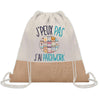 Sac Fête des Mères Mamie Cadeau anniversaire Noël Travail Métier Départ Retraite Collègue Femme Homme Fête des Pères Papa Maman Papi cabas shopping plage