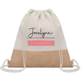 Sac Fête des Mères Mamie Maman Cadeau anniversaire Noël Travail Métier Départ Retraite Collègue Femme cabas shopping plage