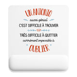 Tapis de souris ergonomique avec repose-poignet, accessoire bureau pour femme et homme, fête des pères, cadeau pas cher, idée cadeau fête des mères, secret santa, départ à la retraite, télétravail et gaming