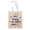 Sac Tote Bag Fête des Mères Fêtes des Pères Mamie Papi Famille Idée Cadeau anniversaire Noël Travail Boulot Métier Départ Retraite Collègue Femme Homme