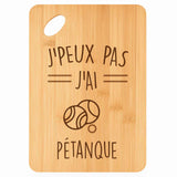 Planche bambou gravée personnalisée femme homme idée cadeau Fête des Mères Fête des Pères apéro papa maman prénom cuisine plateau fromage