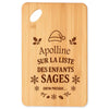 Planche à découper cadeau Noël famille amis papa maman mamie papi, idée cadeau apéro et cuisine, Secret Santa