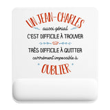 Tapis de souris ergonomique avec repose-poignet, accessoire bureau pour femme et homme, fête des pères, cadeau pas cher, idée cadeau fête des mères, secret santa, départ à la retraite, télétravail et gaming