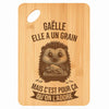 Planche bambou gravée personnalisée femme idée cadeau Fête des Mères apéro 30×20 prénom cuisine plateau fromage anniversaire noel maman mamie
