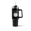 Mug isotherme Noir Tacos J'peux pas