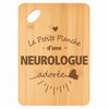 Planche bambou gravée personnalisée femme idée cadeau Fête des Mères apéro 30×20 prénom cuisine plateau fromage anniversaire noel maman mamie