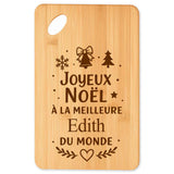Planche à découper cadeau Noël famille amis papa maman mamie papi, idée cadeau apéro et cuisine, Secret Santa