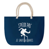 Sac de plage Bleu anse corde J'peux Pas Saute de Haies