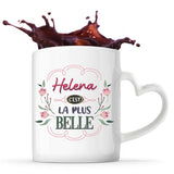 Mug personnalisé, idée cadeau pour maman, femme collègue saint valentin Noël, anniversaire, fête des mères Secret Santa