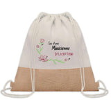 Sac Fête des Mères Mamie Maman Cadeau anniversaire Noël Travail Métier Départ Retraite Collègue Femme cabas shopping plage