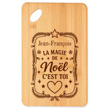 Planche à découper cadeau Noël famille amis papa maman mamie papi, idée cadeau apéro et cuisine, Secret Santa