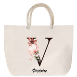 Sac Fête des Mères Mamie Famille Idée Cadeau anniversaire Noël Travail Boulot Métier Départ Retraite Collègue Femme cabas shopping plage