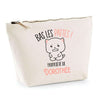 Trousse pochette de rangement maquillage Fête des Mères Mamie Famille Idée Cadeau anniversaire Noël Travail Boulot Métier Départ Retraite Collègue Femme