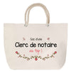 Sac Fête des Mères Mamie Famille Idée Cadeau anniversaire Noël Travail Boulot Métier Départ Retraite Collègue Femme cabas shopping plage
