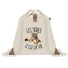 Sac à dos avec pochette Tigre c'est la Vie
