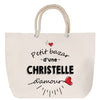 Sac Fête des Mères Mamie Famille Idée Cadeau anniversaire Noël Travail Boulot Métier Départ Retraite Collègue Femme cabas shopping plage