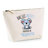 Trousse pochette de rangement maquillage Fête des Mères Mamie Famille Idée Cadeau anniversaire Noël Travail Boulot Métier Départ Retraite Collègue Femme